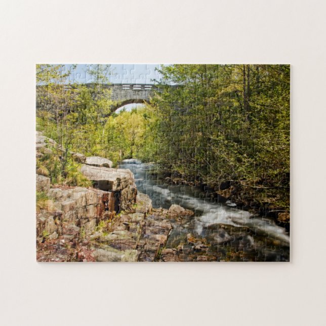 Puzzle Puente sobre el río (Horizontal)