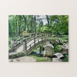 Puzzle Puente sobre el verde
