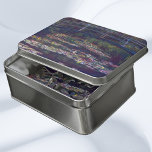 Puzzle Puente sobre estanque acuático por Claude Monet<br><div class="desc">Bridge Over Waterlily Pond de Claude Monet es un bonito cuadro de arte de estilo Art Nouveau de época que presenta una pasarela que cruza flores de lirio en un estanque en el jardín de Monet en su casa en Giverny, Francia. Hermosas flores flotan en el agua y los sauces...</div>
