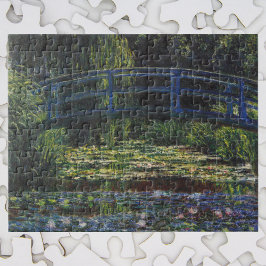Puzzle Puente sobre estanque acuático por Claude Monet