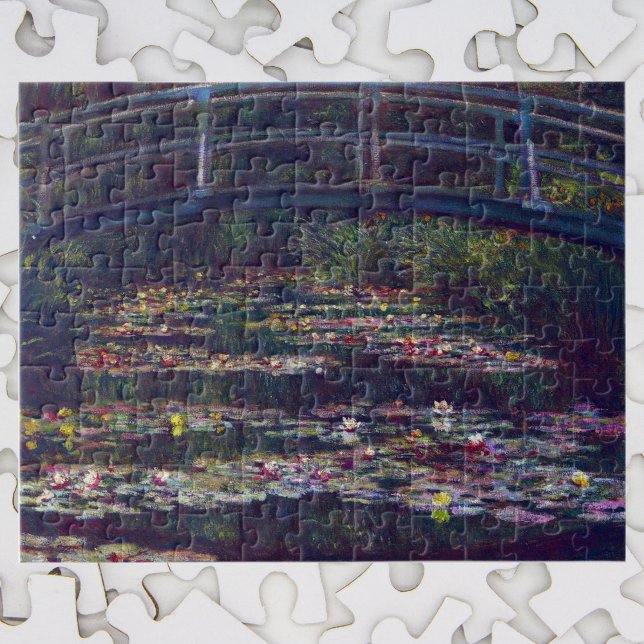 Puzzle Puente sobre la laguna de nenúfares de Claude Mone (Subido por el creador)
