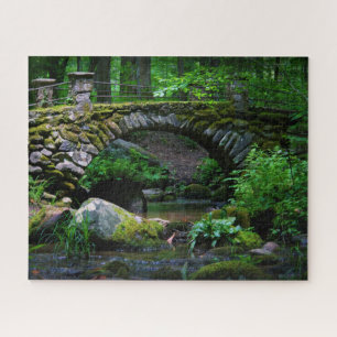Puzzle Puente Troll en el bosque - 16x20