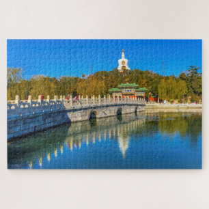 Puzzle Puente Yongan  Stupa blanca