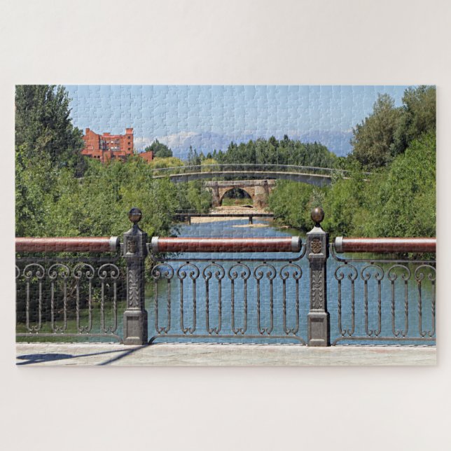 Puzzle Puentes de León, El Camino, España (Horizontal)
