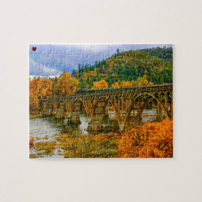 Puzzle Puentes de Oregon Rver (Horizontal)