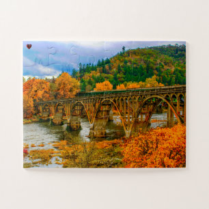 Puzzle Puentes del río Oregon