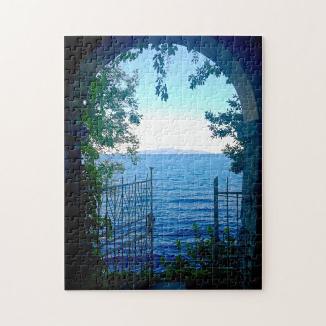 Puzzle Puerta a la imagen del cuento de hadas místicas de (Vertical)