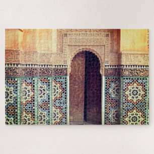 Puzzle puerta abierta de medina