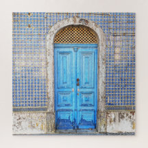 Puerta azul de Portugal