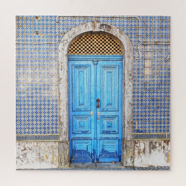 Puzzle Puerta azul de Portugal (Vertical)