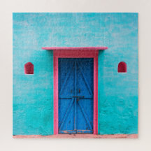 "PUERTA AZUL, MARRUECOS", PUZEQUE FOTOGRÁFICO DE V