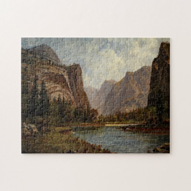 Puzzle Puerta de Bierstadt de la pintura yosemite (Horizontal)