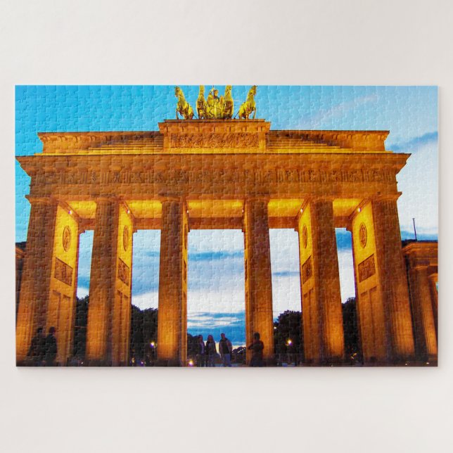 Puzzle Puerta de Brandeburgo Alemania. (Horizontal)