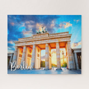 Puzzle Puerta de Brandenburgo, Berlín, Alemania
