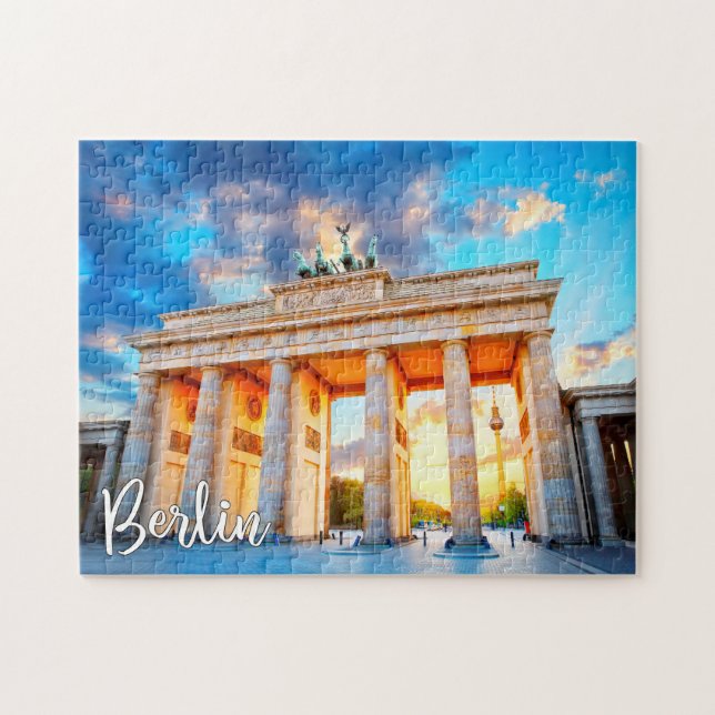 Puzzle Puerta de Brandenburgo, Berlín, Alemania (Horizontal)