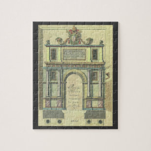 Puzzle Puerta de Iglesia Antigua Arquitectura del Renacim