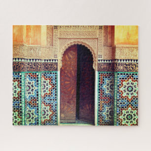 Puzzle puerta de la puerta de la medina