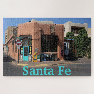 Puzzle Puerta de Santa Fe Nuevo México Adobe y Turquesa