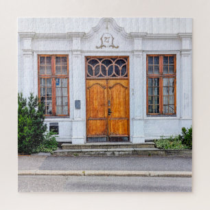 Puzzle Puerta del Art Nouveau noruego