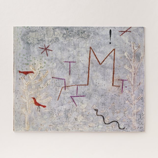 Puzzle Puerta del jardín K | Paul Klee | (Horizontal)