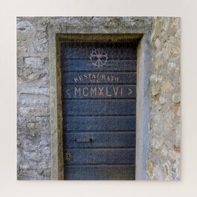 Puzzle Puerta trasera secreta en Italia - 20x20 - 676 pcs (Vertical)