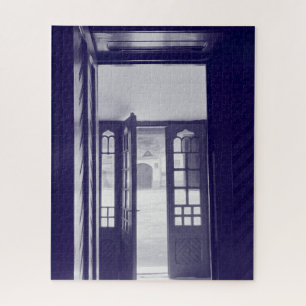 Puzzle Puertas azules