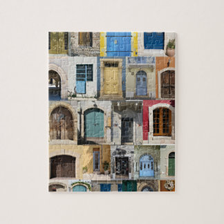 Puzzle Puertas coloridas de Chipre