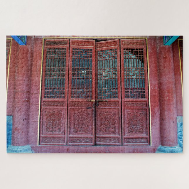 Puzzle Puertas del templo de Shaolin (Horizontal)