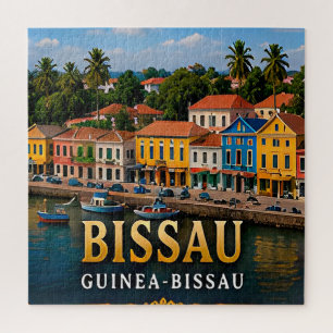 Puzzle Puerto Colorido y Patrimonio Insular de Bissau