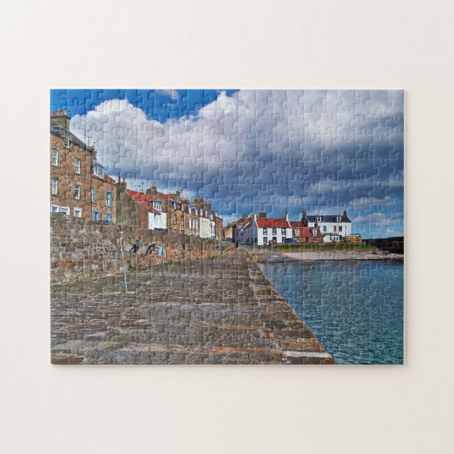 Puzzle Puerto de Anstruther Escocia (Horizontal)