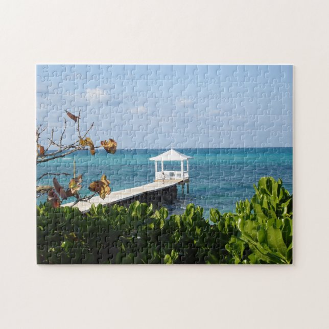 Puzzle Puerto de arena de Nassau Bahamas. (Horizontal)