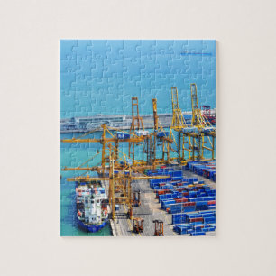 Puzzle Puerto de Barcelona