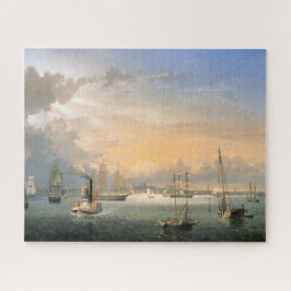 Puzzle Puerto de Boston 1854