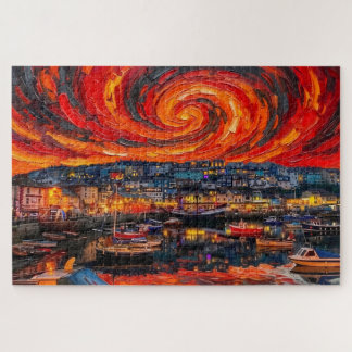 Puzzle Puerto de Brixham: Edición Galería Solar Vortex