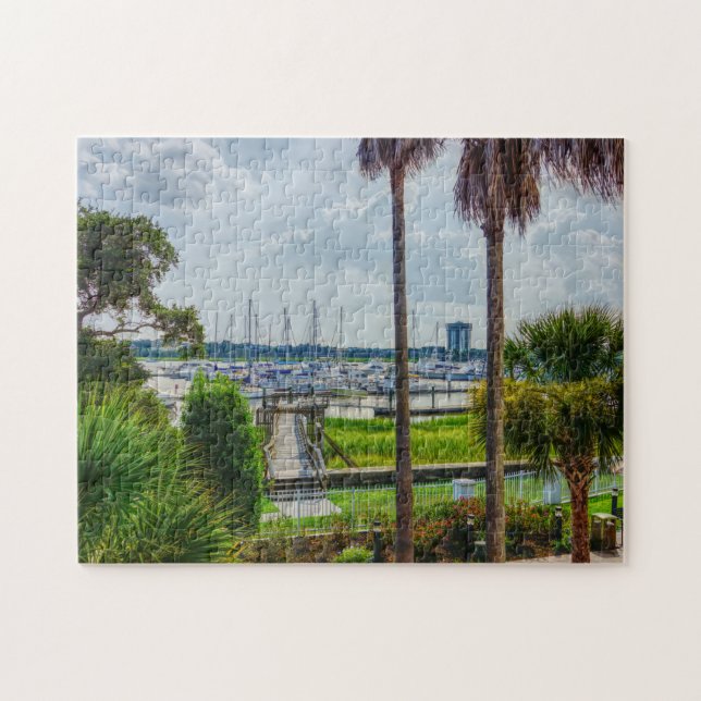 Puzzle Puerto de Charleston (Horizontal)