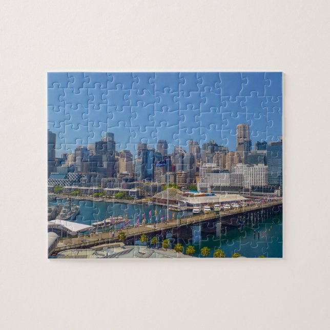 Puzzle Puerto de Darling en Sydney Australia (Horizontal)
