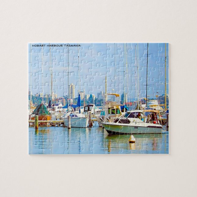 Puzzle Puerto de Hobart Tasmania (Horizontal)