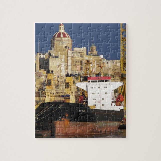 Puzzle Puerto de La Valeta (Vertical)