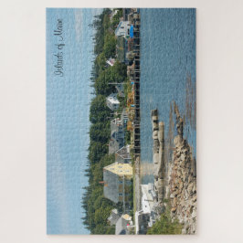 Puzzle Puerto de las Islas de Maine Mid-Coast (1014 pieza