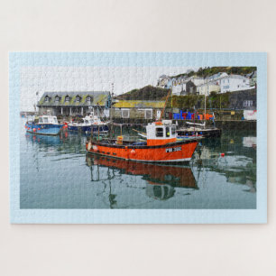 Puzzle Puerto de Mevagissey en Cornualles