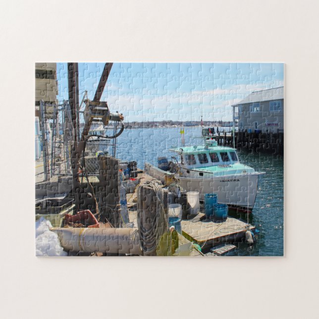 Puzzle Puerto de Portland, Maine. (Horizontal)