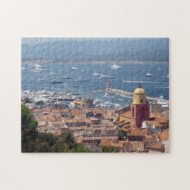 Puzzle puerto de saint tropez (Horizontal)