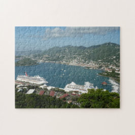 Puzzle Puerto de St. Thomas Islas Vírgenes Estadounidense