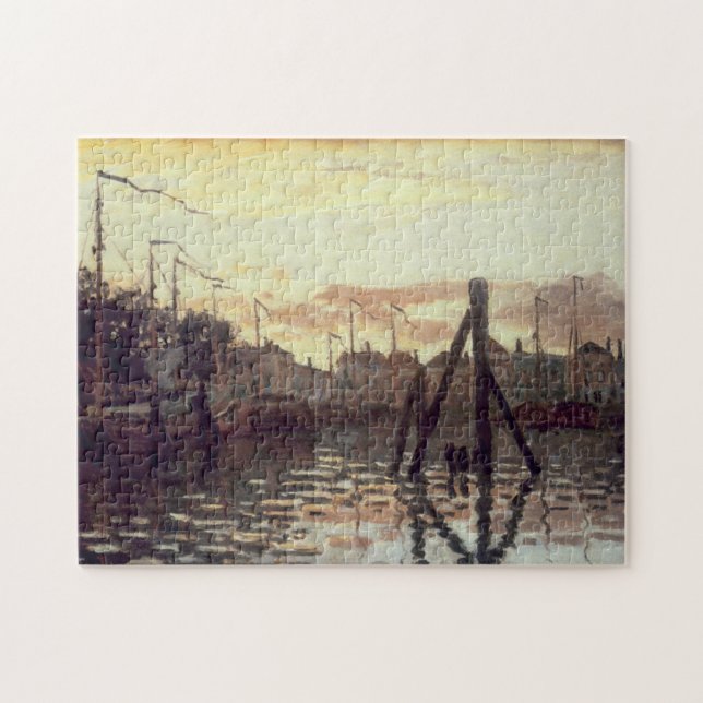 Puzzle Puerto del Bella Artes de Zaandam Monet (Horizontal)