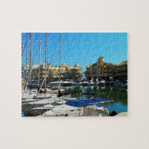 Puzzle Puerto deportivo en Benalmadena, España