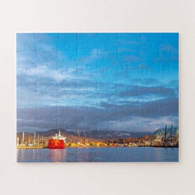 Puzzle puerto marítimo de Batumi (Horizontal)