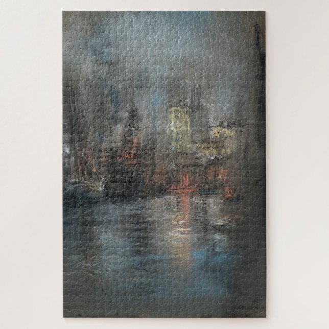 Puzzle Puerto ocupado (por Glenn Cooper Henshaw) (Vertical)