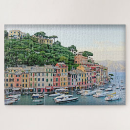 Puzzle Puerto Portofino - Verano en Italia - 20x30 pulgad