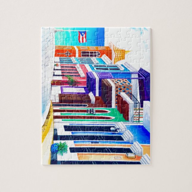 Puzzle Puerto Rico (Vertical)