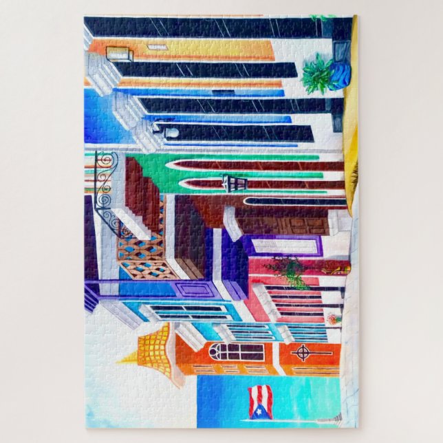 Puzzle Puerto Rico (Vertical)